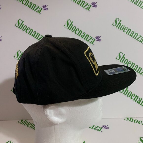 Perfect Game Hat Select Baseball Festival #14 Snapback Adjustable Black Gold Cap - Picture 4 of 6